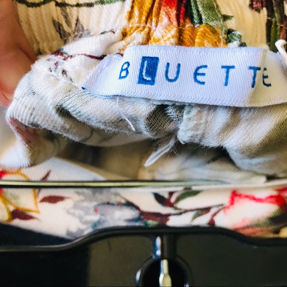 Bluette Floral High Rise Flouncy Shorts Size S - Picture 6 of 7